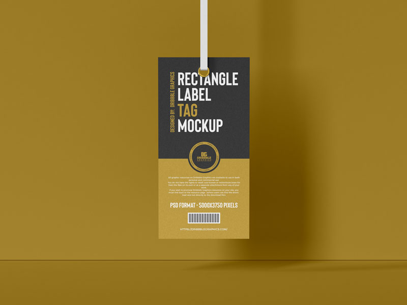 Free Hanging Tag Mockup - Free Mockup Zone