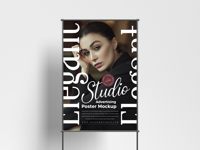 Free-Studio-Advertising-Poster-Mockup