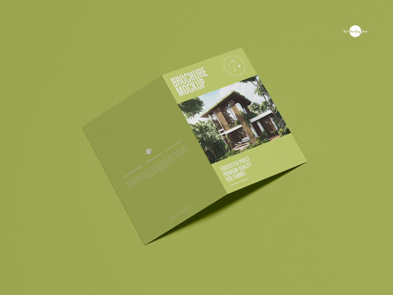 Free-Bi-Fold-A4-Brochure-Mockup-600