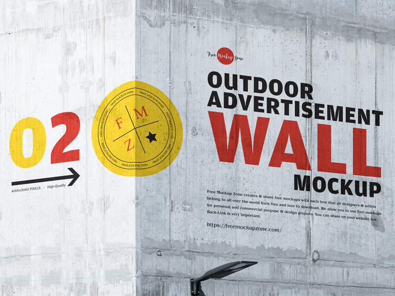 Free-Outdoor-Advertisement-Wall-Mockup-600