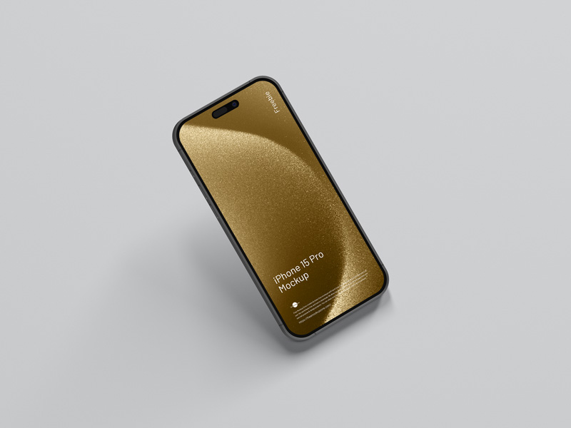 Free-iPhone-15-Pro-Mockup