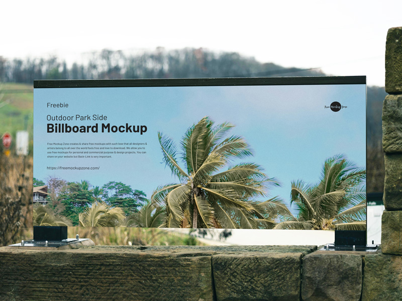 Free-Outdoor-Park-Side-Billboard-Mockup-600