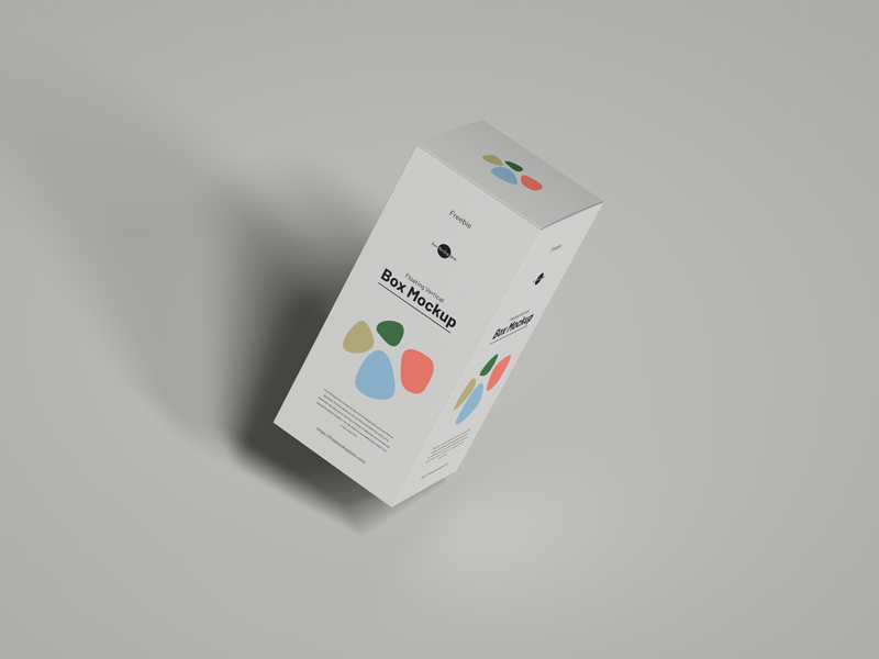Free-Floating-Vertical-Box-Mockup