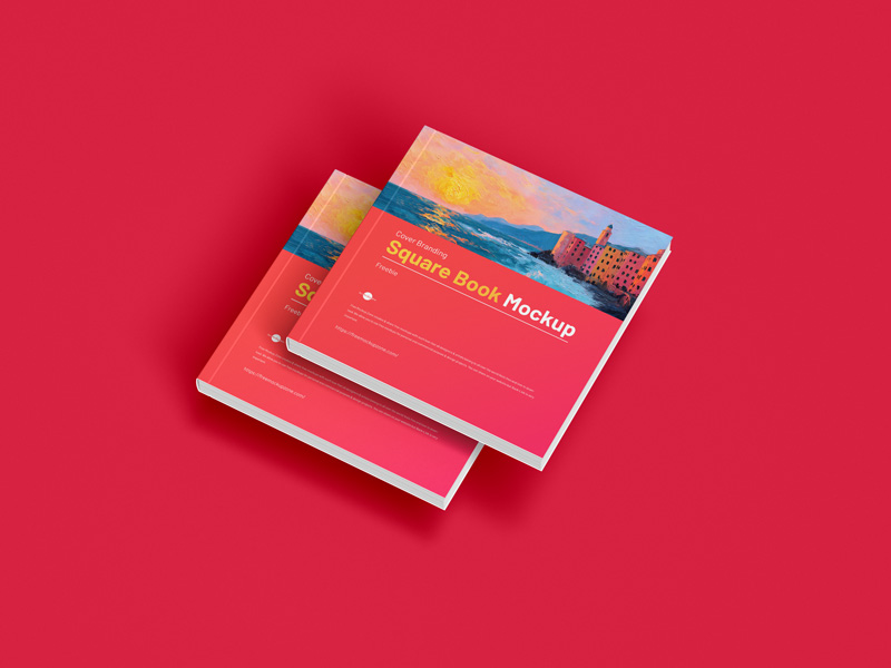 Free-PSD-Cover-Branding-Square-Book-Mockup-600