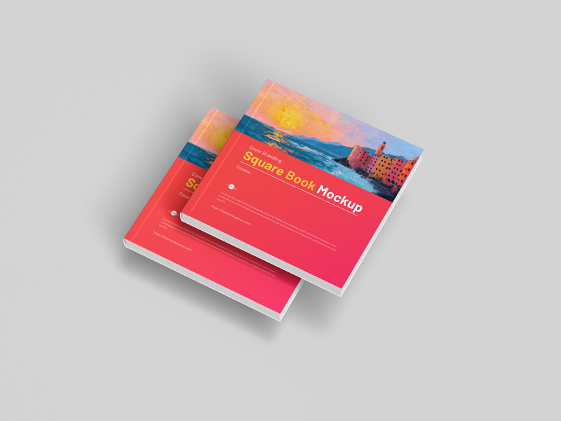 Free-PSD-Cover-Branding-Square-Book-Mockup