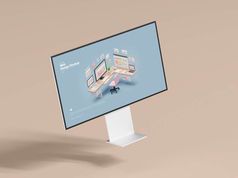Free-Floating-Web-Design-Mockup