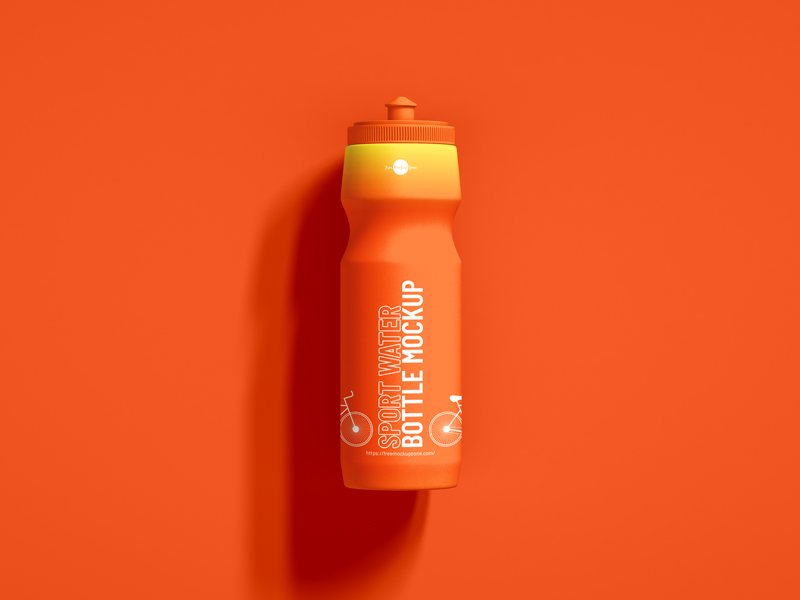 Free-Top-View-Sport-Water-Bottle-Mockup-600