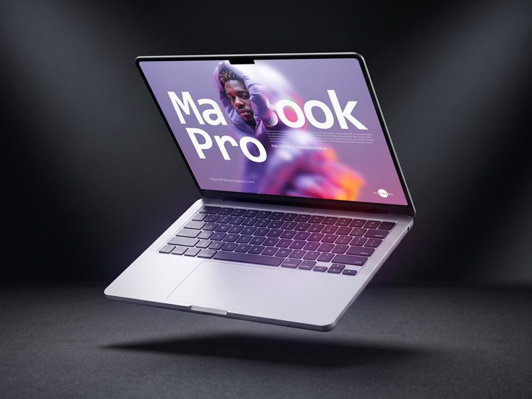 Floating-MacBook-Pro-Mockup