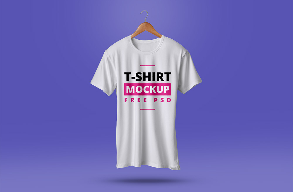 Download Free PSD T-Shirt Mockup - Free Mockup ZoneFree Mockup Zone