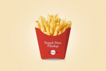 Download Free French Fries Packaging Mockup PSDFree Mockup Zone
