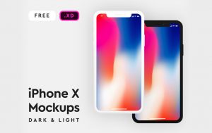 iPhone-X-Dark-&-Light-Minimal-Mockups