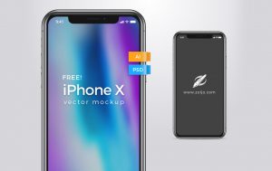 iPhone-X-Mockup-Vector-Freebie