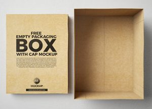 Free-Open-Cap-Box-Mockup