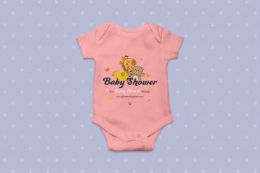 Free Baby Onesie MockupFree Mockup Zone