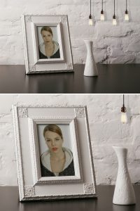 Free-Interior-Photo-Frame-on-Table-PSD-Mockup