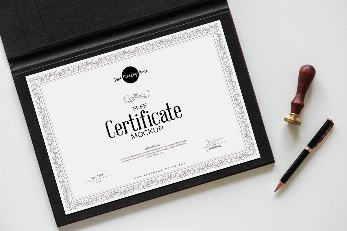 Free-Certificate-Mockup-PSD-600
