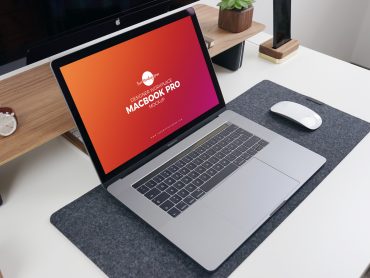 Free Designer Workplace MacBook Pro Mockup PSD 2018Free Mockup Zone