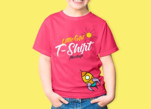 Free-Little-Girl-T-Shirt-Mockup-PSD-2018-300