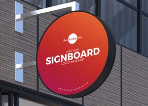 Free-Shop-Sign-Board-Logo-Mockup-PSD-300