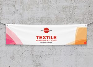 Free-Elegant-Textile-Banner--Mockup-PSD-For-Advertisement-2018-300