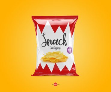 Download Free Snack Packaging Mockup PSD 2018 - Free Mockup ZoneFree Mockup Zone