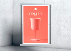 Free-Advertising-Display-Poster-Mockup-300