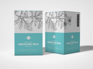 Download Free Packaging Medicine Box Mockup - Free Mockup ZoneFree Mockup Zone