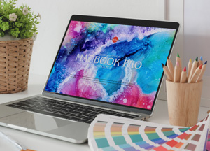 Free-Artistic-Interior-MacBook-Pro-Mockup-300
