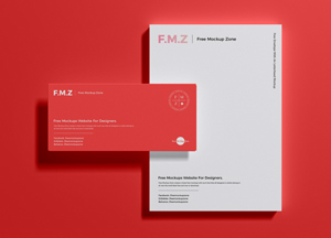 Free-Envelope-With-A4-Letterhead-Mockup-PSD-300