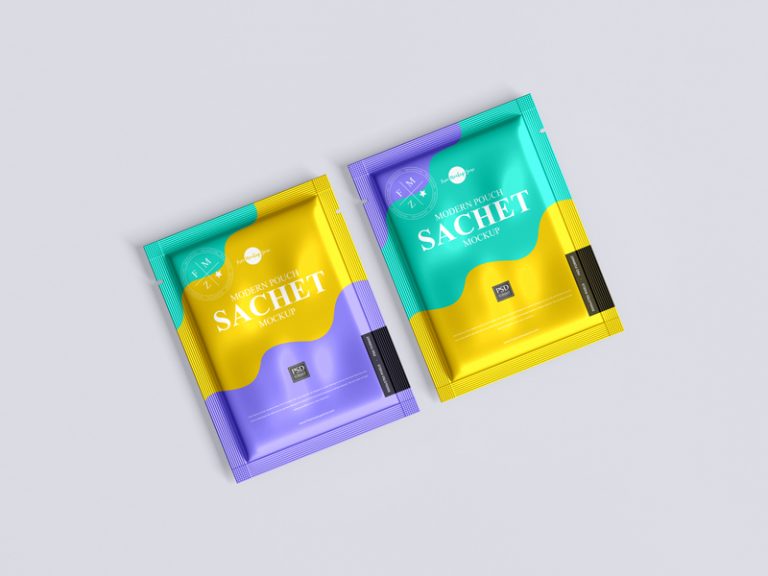 Free Modern Pouch Sachet Mockup Free Mockup Zone