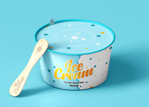 Free-Ice-Cream-Cup-With-Wooden-Stick-Mockup-300