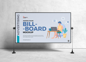 Free-Advertising-Modern-Billboard-Mockup-300