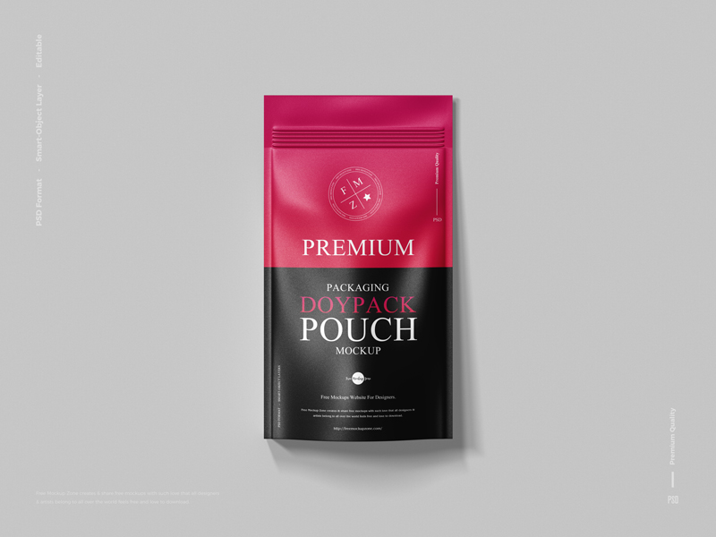 Free-Premium-Packaging-Doypack-Pouch-Mockup