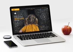 Free-Laptop-Premium-Branding-Website-Mockup-300