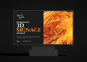 Free-Front-View-3D-Signage-Mockup-300