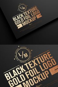 Free-Gold-Foil-Logo-Mockup