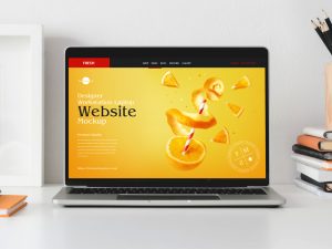 Free-Designer-Workstation-Laptop-Website-Mockup