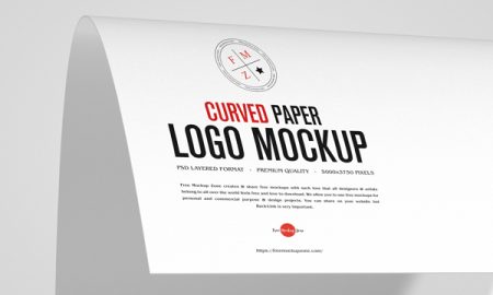 Free-Curved-Paper-Logo-Mockup-300