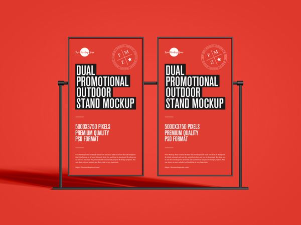 Free-Dual-Promotional-Outdoor-Stand-Mockup-300