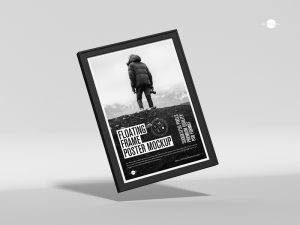 Free-Floating-Frame-Poster-Mockup