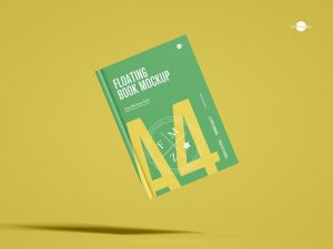 Free-Floating-A4-Book-Mockup-600