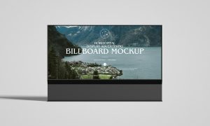 Free-Horizontal-Display-Advertising-Billboard-Mockup-300